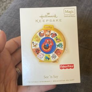 2007 See ‘n Say Hallmark ornament